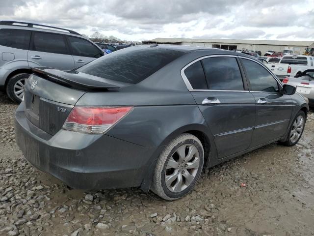 1HGCP36869A016316 - 2009 HONDA ACCORD EXL GRAY photo 3