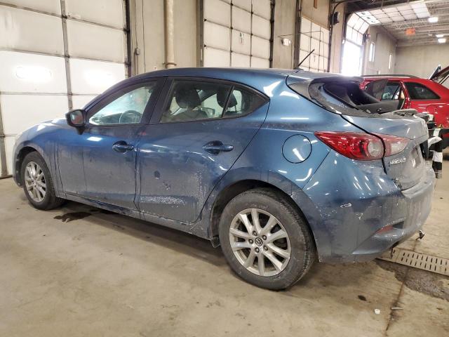 3MZBN1K74JM273349 - 2018 MAZDA 3 SPORT BLUE photo 2