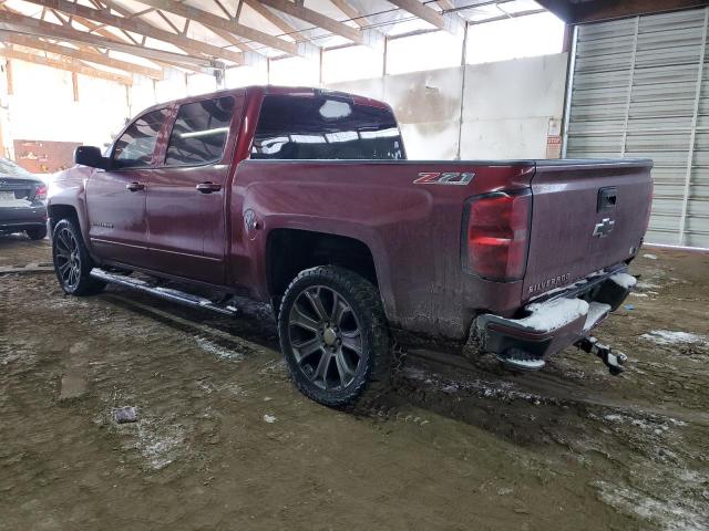 3GCUKREC1HG195522 - 2017 CHEVROLET SILVERADO K1500 LT MAROON photo 2