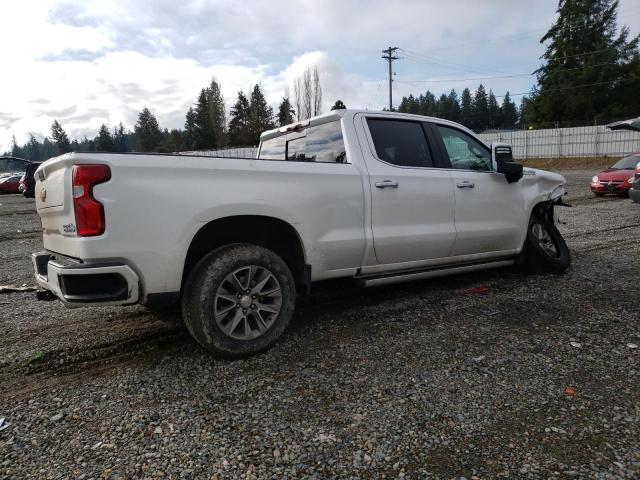 3GCUYHED7NG163560 - 2022 CHEVROLET SILVERADO K1500 HIGH COUNTRY WHITE photo 3