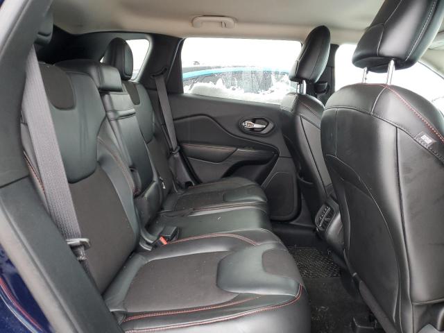 1C4PJMBS0FW786244 - 2015 JEEP CHEROKEE TRAILHAWK BLUE photo 10