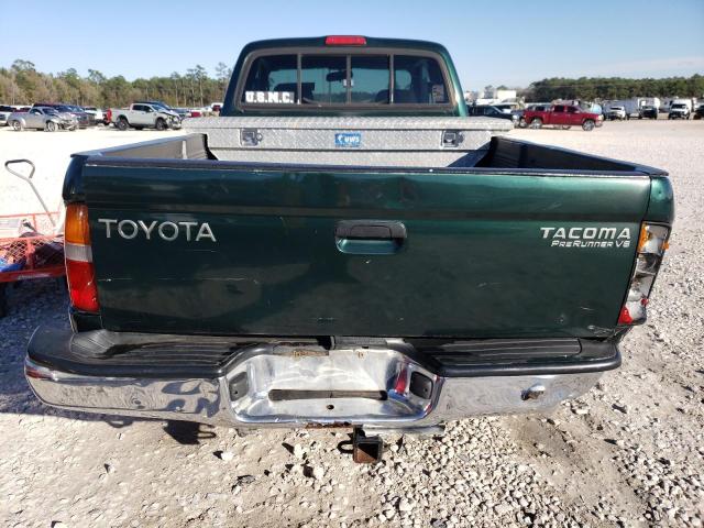 4TASN92N2YZ662835 - 2000 TOYOTA TACOMA XTRACAB PRERUNNER GREEN photo 6