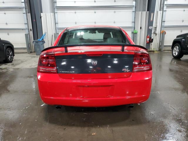 2B3KA53H76H474294 - 2006 DODGE CHARGER R/T RED photo 6