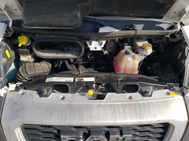 3C6TRVAG4JE120945 - 2018 RAM PROMASTER 1500 STANDARD WHITE photo 12