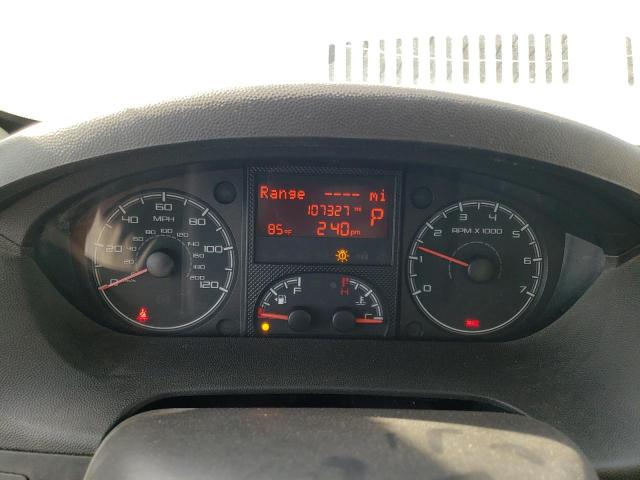 3C6TRVAG4JE120945 - 2018 RAM PROMASTER 1500 STANDARD WHITE photo 9