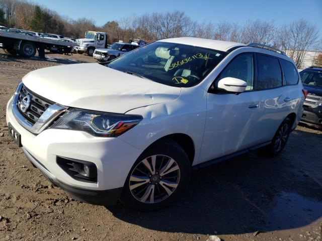 5N1DR2MM2JC606721 - 2018 NISSAN PATHFINDER S WHITE photo 1