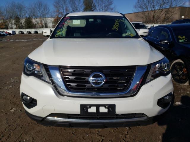 5N1DR2MM2JC606721 - 2018 NISSAN PATHFINDER S WHITE photo 5