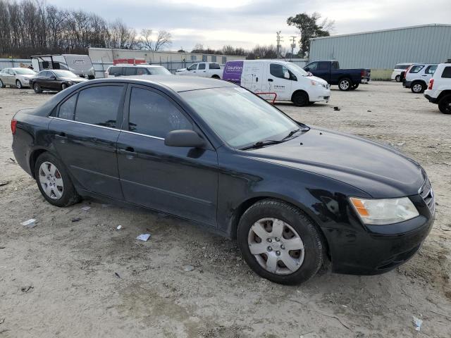 5NPET46C79H488563 - 2009 HYUNDAI SONATA GLS BLACK photo 4