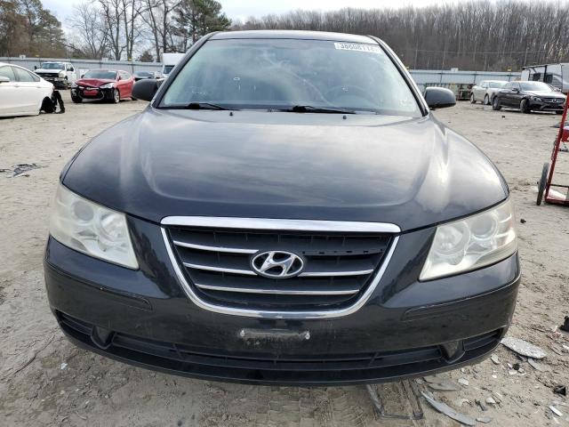 5NPET46C79H488563 - 2009 HYUNDAI SONATA GLS BLACK photo 5