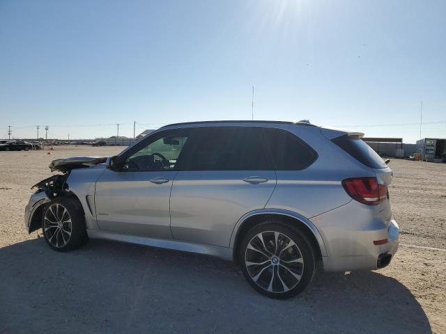 5UXKR6C53JL069322 - 2018 BMW X5 XDRIVE50I SILVER photo 2