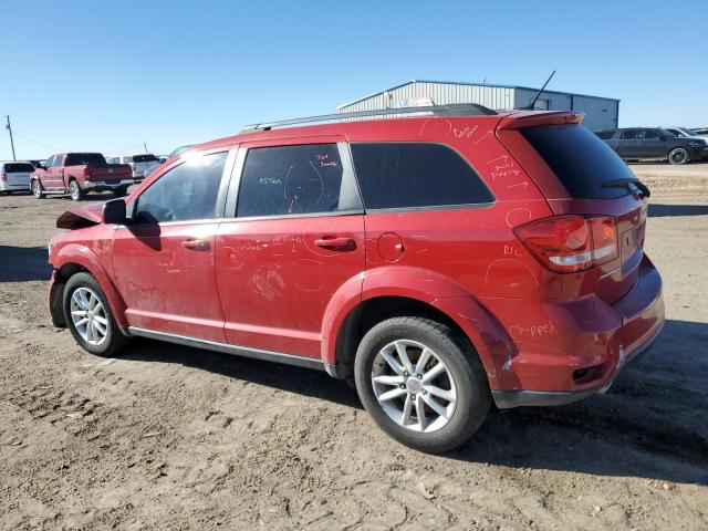 3C4PDCBG1ET178007 - 2014 DODGE JOURNEY SXT RED photo 2