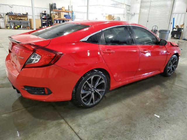 2HGFC2F85MH549285 - 2021 HONDA CIVIC SPORT RED photo 3