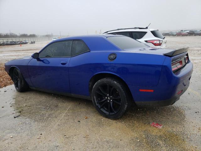 2C3CDZAG0JH334726 - 2018 DODGE CHALLENGER SXT BLUE photo 2