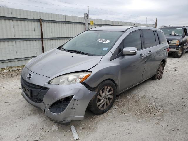 JM1CW2BL9E0166166 - 2014 MAZDA 5 SPORT SILVER photo 1