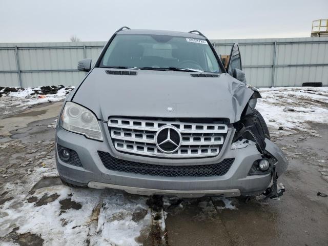 4JGBB8GB9BA660927 - 2011 MERCEDES-BENZ ML 350 4MATIC SILVER photo 5