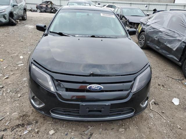 3FAHP0JG1CR140496 - 2012 FORD FUSION SEL BLACK photo 5