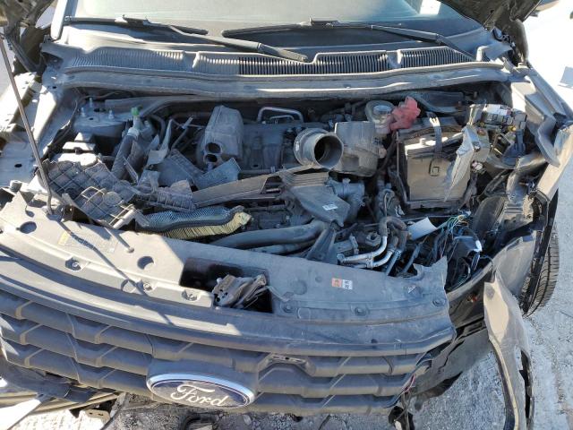 1FM5K8AR0KGA52990 - 2019 FORD EXPLORER POLICE INTERCEPTOR ორფეროვანი ფოტო 12