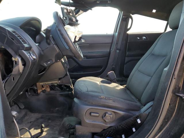 1FM5K8AR0KGA52990 - 2019 FORD EXPLORER POLICE INTERCEPTOR ორფეროვანი ფოტო 7