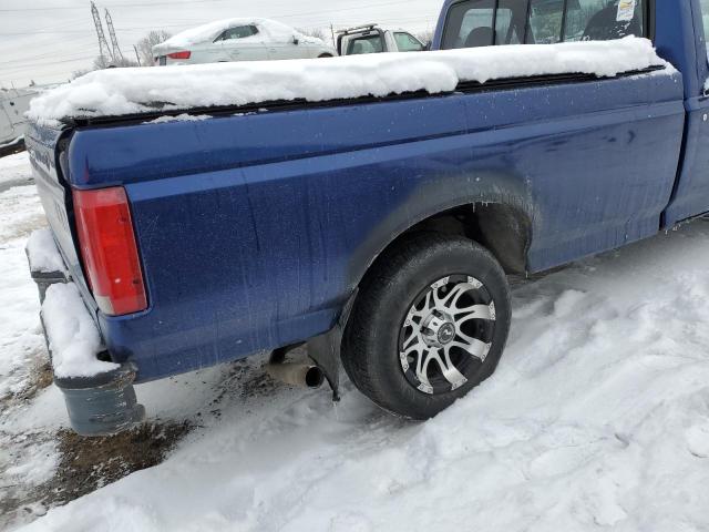 1FTEF15YXTLB56302 - 1996 FORD F150 BLUE photo 10