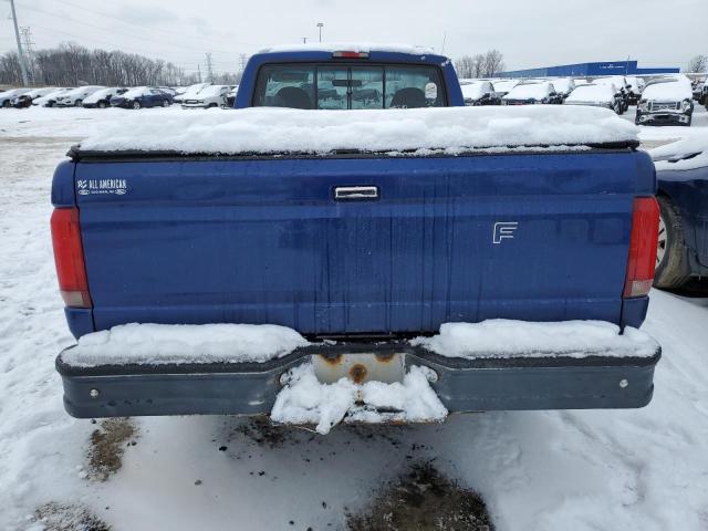 1FTEF15YXTLB56302 - 1996 FORD F150 BLUE photo 6