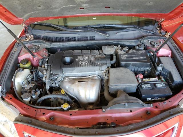 4T1BF3EK8AU560079 - 2010 TOYOTA CAMRY BASE RED photo 11