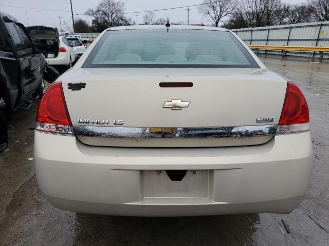 2G1WB58KX89282505 - 2008 CHEVROLET IMPALA LS TAN photo 6