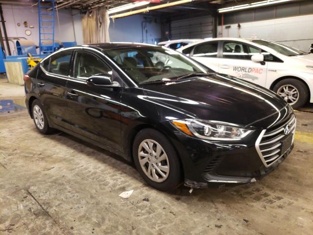 5NPD74LF1HH147933 - 2017 HYUNDAI ELANTRA SE BLACK photo 4