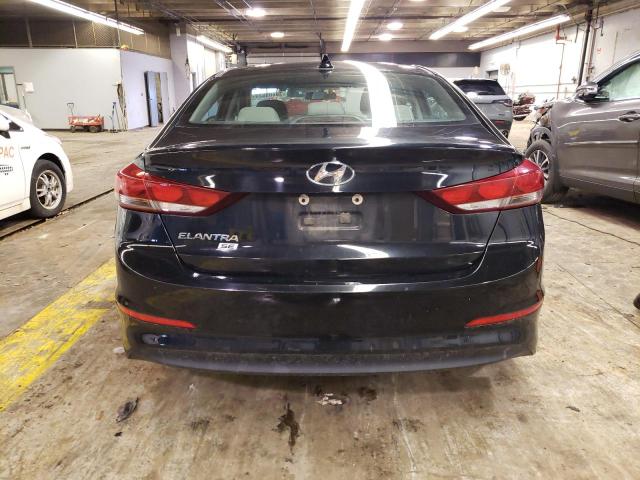 5NPD74LF1HH147933 - 2017 HYUNDAI ELANTRA SE BLACK photo 6