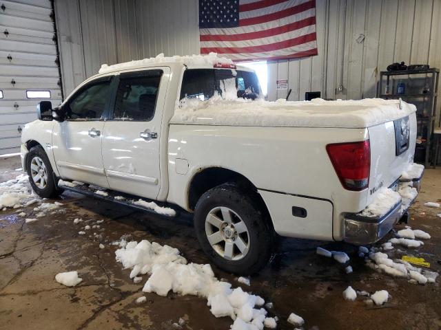 1N6AA07B04N574838 - 2004 NISSAN TITAN XE WHITE photo 2