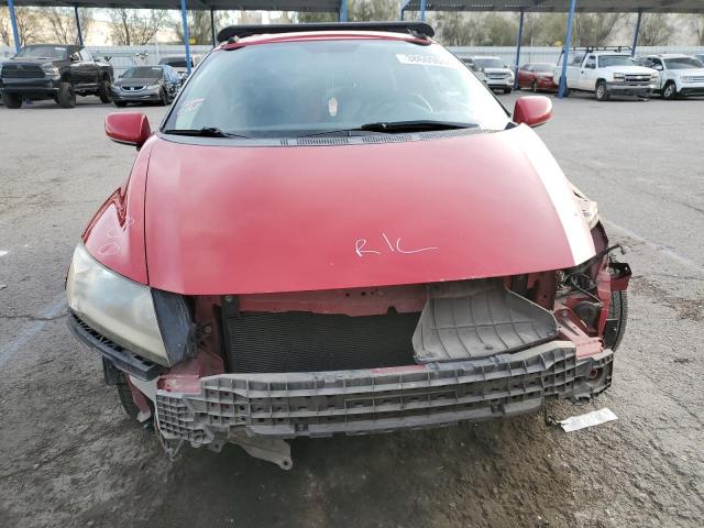 JHMZF1C65BS013666 - 2011 HONDA CR-Z EX RED photo 5