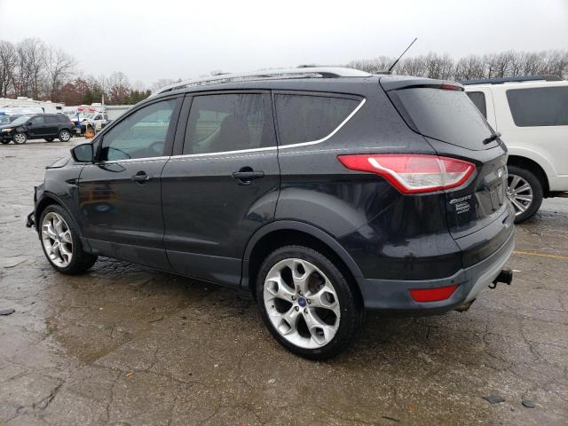 1FMCU9J96DUD53923 - 2013 FORD ESCAPE TITANIUM BLACK photo 2