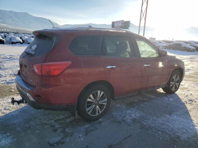 5N1DR2MN5HC619241 - 2017 NISSAN PATHFINDER S RED photo 3