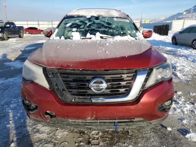 5N1DR2MN5HC619241 - 2017 NISSAN PATHFINDER S RED photo 5