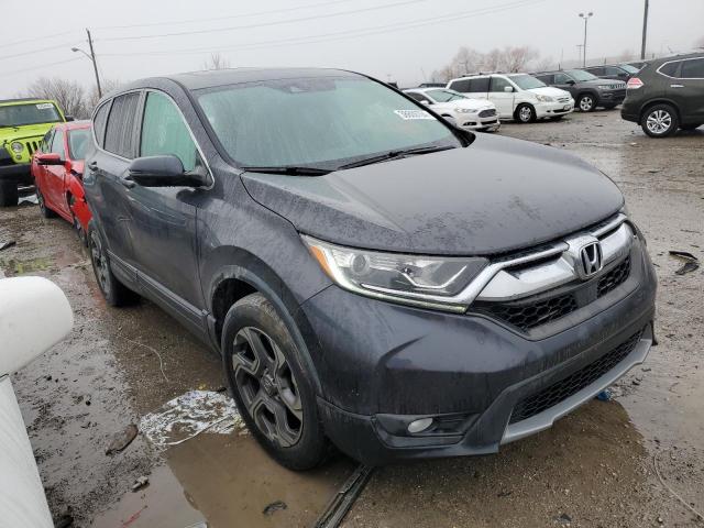 2HKRW2H58HH664448 - 2017 HONDA CR-V EX GRAY photo 4