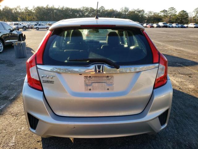 3HGGK5H86FM771036 - 2015 HONDA FIT EX SILVER photo 6