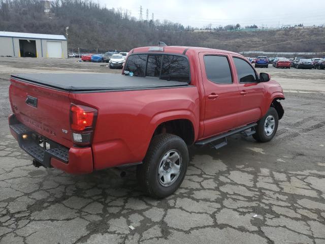 3TMCZ5AN7NM483341 - 2022 TOYOTA TACOMA DOUBLE CAB RED photo 3