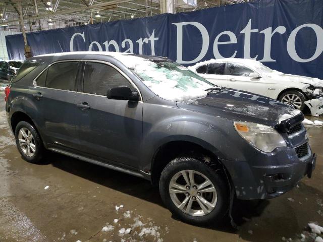 2GNALBEC9B1285256 - 2011 CHEVROLET EQUINOX LS GRAY photo 4