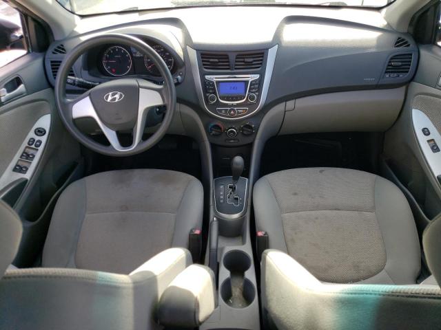 KMHCT4AE0DU303716 - 2013 HYUNDAI ACCENT GLS GRAY photo 8