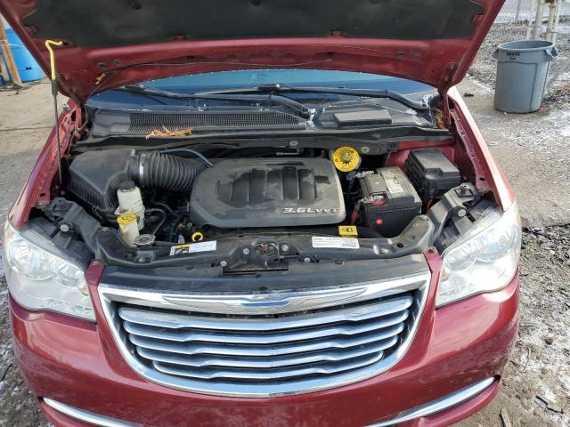 2C4RC1BG7FR695719 - 2015 CHRYSLER TOWN & COU TOURING წითელი ფოტო 12