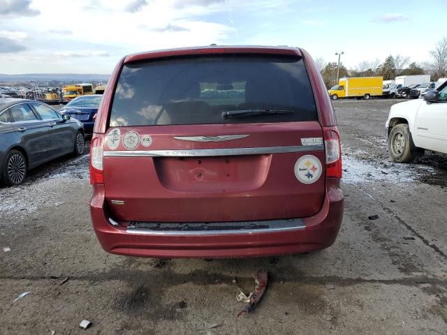 2C4RC1BG7FR695719 - 2015 CHRYSLER TOWN & COU TOURING წითელი ფოტო 6