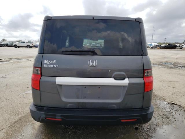 5J6YH1H33BL002093 - 2011 HONDA ELEMENT LX GRAY photo 6