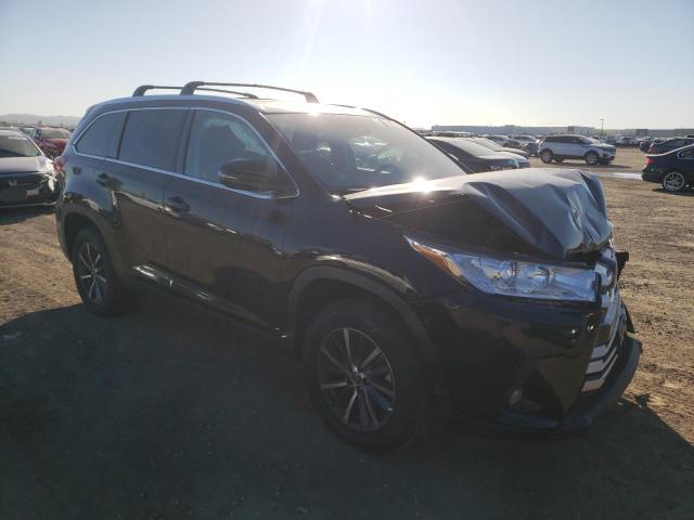 5TDKZRFH8KS564995 - 2019 TOYOTA HIGHLANDER SE BLACK photo 4