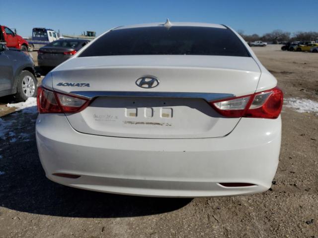 5NPEB4AC2CH497785 - 2012 HYUNDAI SONATA GLS WHITE photo 6