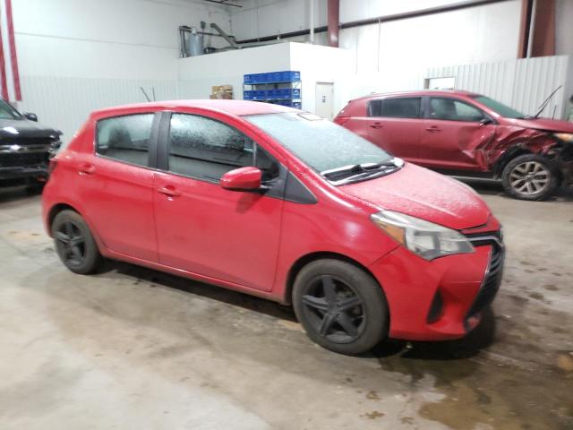 VNKKTUD38FA025203 - 2015 TOYOTA YARIS RED photo 4