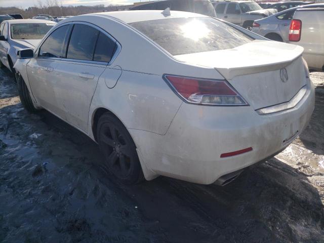 19UUA9F50EA001805 - 2014 ACURA TL TECH WHITE photo 2