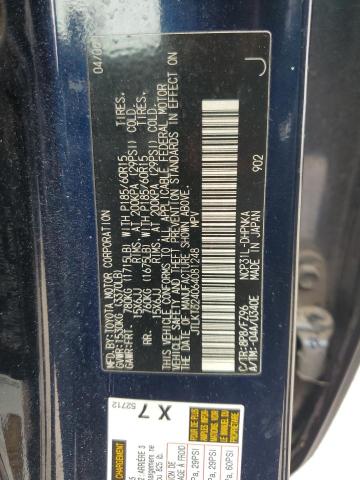 JTLKT324064081248 - 2006 TOYOTA SCION XB BLUE photo 12