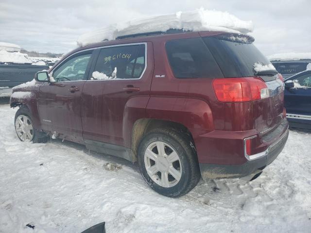 2GKFLTEK2G6157693 - 2016 GMC TERRAIN SLE BURGUNDY photo 2