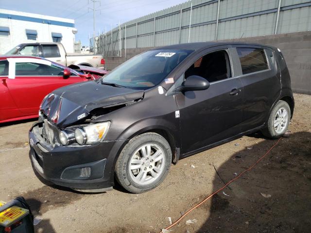 1G1JC6SH0G4136416 - 2016 CHEVROLET SONIC LT BLACK photo 1