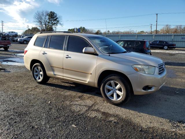 JTEDA41A292004917 - 2009 TOYOTA HIGHLANDER BEIGE photo 4