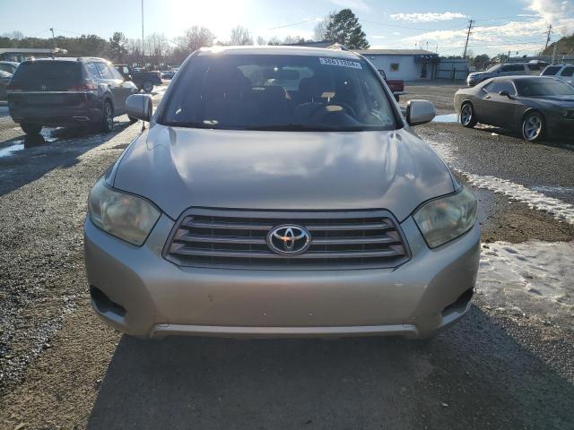 JTEDA41A292004917 - 2009 TOYOTA HIGHLANDER BEIGE photo 5